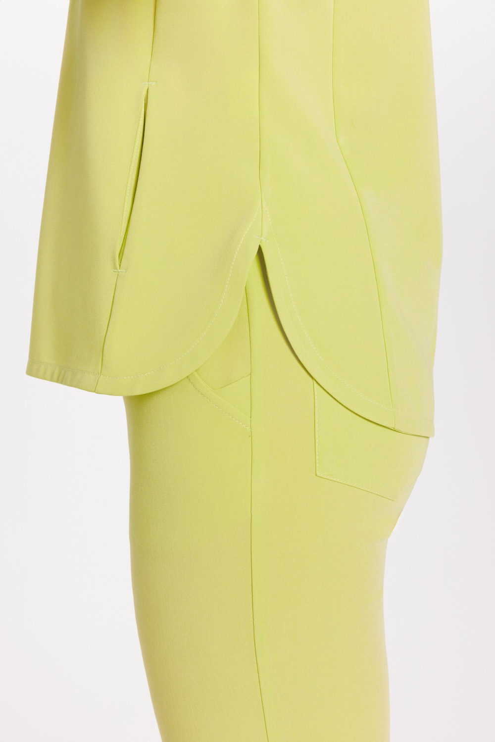 Bluzka medyczna damska scrubs Basic Flex KIWI