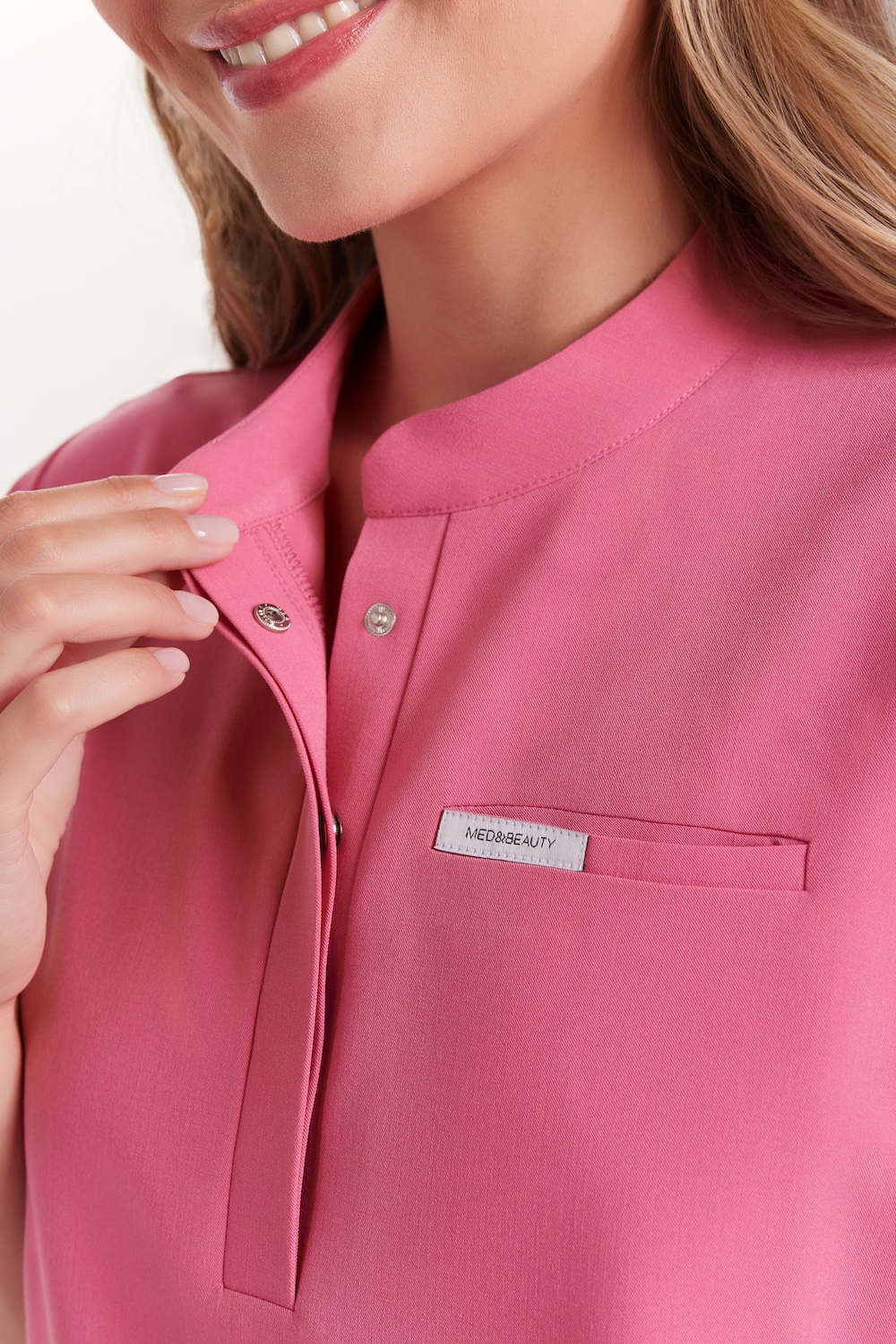 Bluzka medyczna damska scrubs Basic Flex TUTTI FRUTTI