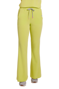 Women’s medical pants FLARE scrubs Basic KIWI