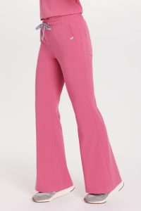 Spodnie medyczne damskie FLARE scrubs Basic TUTTI FRUTTI