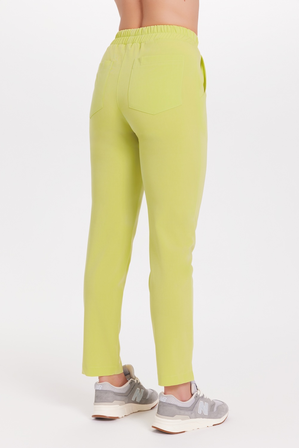 Spodnie medyczne damskie PROSTE SCRUBS Basic KIWI