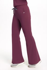 Női orvosi nadrág FLARE műtősnadrág Basic RUBIN