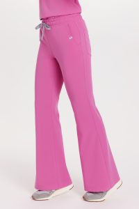 Spodnie medyczne damskie FLARE scrubs Basic HI BARBIE