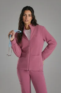 Dámská fleecová lékařská mikina DOLCE ROSA