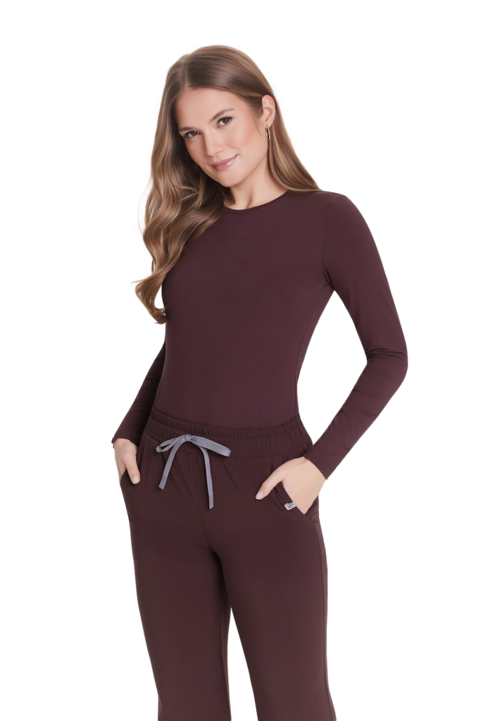 Longsleeve medyczny damski HOT CHOCOLATE