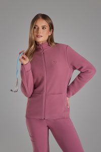 Dámská fleecová lékařská mikina DOLCE ROSA