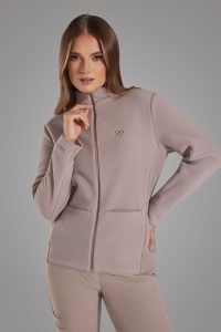 Női orvosi fleece felső LATTE