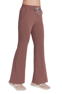 Spodnie medyczne damskie FLARE scrubs Basic HAZELNUT