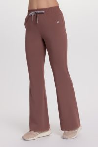 Spodnie medyczne damskie FLARE scrubs Basic HAZELNUT