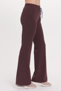 Női orvosi nadrág FLARE műtősnadrág Basic HOT CHOCOLATE