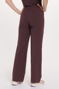 Pantaloni medici da donna WIDE SCRUBS Basic HOT CHOCOLATE