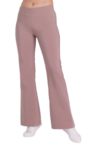 Dámske lekárske nohavice Flare Premium Mocca