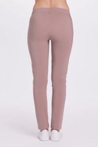 Spodnie medyczne damskie przylegające Premium Mocca