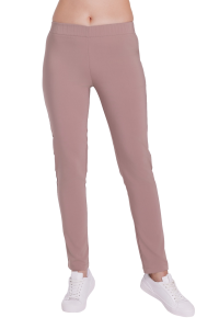 Spodnie medyczne damskie przylegające Premium Mocca