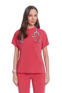 Dámska lekárska blúzka Basic Flex ROSE