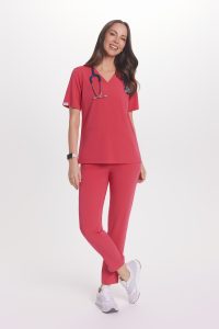 Dámské lékařské halenky Basic ROSE